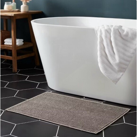 20"x30" Performance Plus Bath Rug Dark Gray - Threshold - Picture 2 of 5